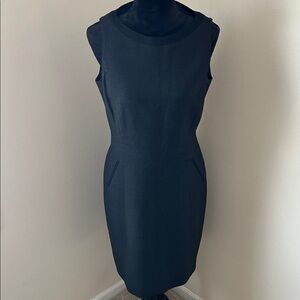 Burberry Classic Black Midi Dress